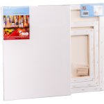 Malířská plátna 3 ks, 18x24, 24x30, 30x40 cm s gramáží 380 g/m2, 100% bavlna, 3 x šepsován – Hledejceny.cz