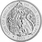 Royal Mint Stříbrná mince Lion of England Tudor Beasts 2022 2 oz – Zbozi.Blesk.cz