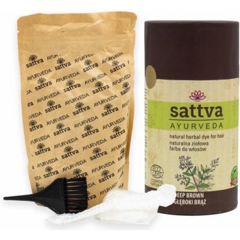 Sattva Henna na vlasy Sytě Hnědá 150 g