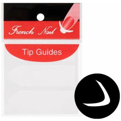 Starnails samolepicí šablony na francouzskou manikúru oval 03 33ks – Zboží Dáma