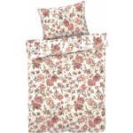 Livarno Home povlečení Renforcé květiny/bílá 140x200 70x90 – Zboží Dáma
