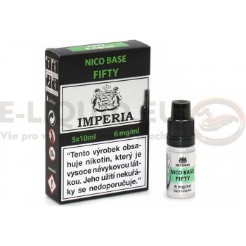 Imperia Nico Base Fifty PG50/VG50 6mg 5x10ml