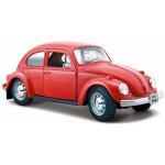 Maisto Volkswagen Beetle červená 1:24 – Zboží Dáma