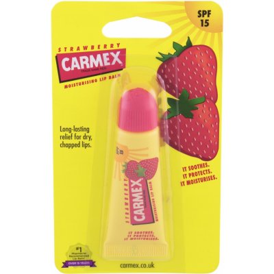 Carmex Balzám na rty hydratační Jahoda SPF15 10 g