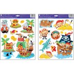 Anděl 10177 Samolepky na zeď piráti 33 x 29 cm – Zboží Dáma