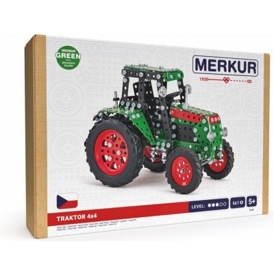 Merkur Traktor 4x4 zelený – Hledejceny.cz