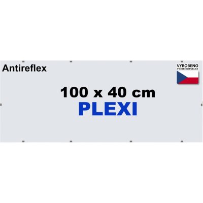 BFHM Rám Euroclip 100x40cm plexisklo antireflex – Sleviste.cz