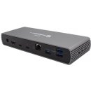 i-Tec Thunderbolt 4 Dual Display Docking Station + Power Delivery 96W TB4DUALDOCKPD