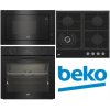 Set domácích spotřebičů Set Beko BBIR17300BCS + HILW64225S + BMGB25333BG