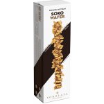 Sokolata Agapitos Ručně vyrobené čokoládové trubičky s mléčnou čokoládou se slaným karamelem plněné lískooříškovým krémem 155 g – Zbozi.Blesk.cz