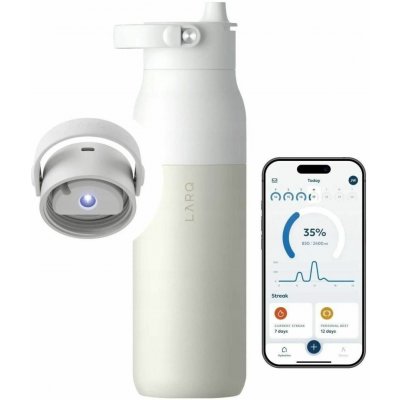 Larq Bottle PureVis 2 1 l granite white – Hledejceny.cz