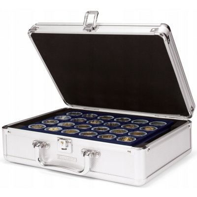 LEUCHTTURM Kufr na plata na mince CARGO S6 modré plata Typ Různé – Sleviste.cz