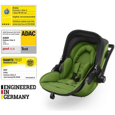 KIDDY Evoluna i-size 2 + Isofix základna 2022Cactus Green – Hledejceny.cz