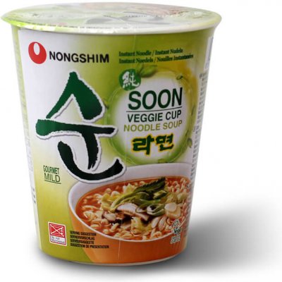 Nong Shim NongShim instantní polévka Veggie Soon v kelímku 67 g – Sleviste.cz