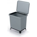 Prosperplast Odpadkový koš SYSTEMO 29 L šedý – Zboží Dáma