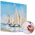 Malování podle čísel LODĚ NA MOŘI – Zbozi.Blesk.cz