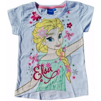 Ledové Království (Frozen) Dívčí tričko s krátkým rukávem Ledové Království  - bílé od 149 Kč - Heureka.cz