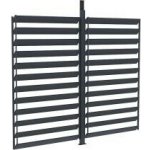 Boční lamelová zástěna 3,0 m k pergole LANITPLAST BIOCLIMATIC BASIC LG4294 – Hledejceny.cz