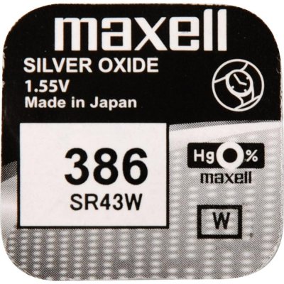 Maxell 386/SR43W/V386 1BP Ag – Zboží Živě