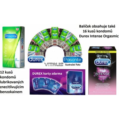 Speciální Durex balíček 60ks – Zbozi.Blesk.cz