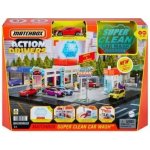 Matchbox Action Drivers Dobrodružný herní set Automyčka se světly a zvuky HBD74 – Zbozi.Blesk.cz