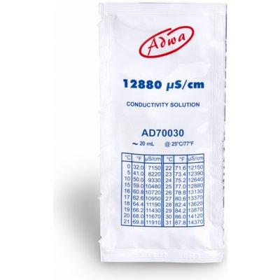 ADWA Kalibrační roztok Adwa pro Sůl tester AD202 20 ml – Zbozi.Blesk.cz