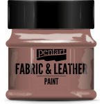 Pentart Barva na kůži a textil třpytivá 50 ml BRONZOVÁ – Hledejceny.cz