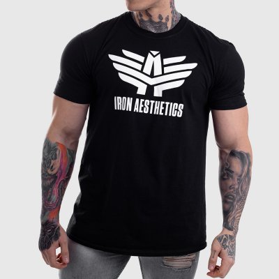 Ultrasoft tričko Iron Aesthetics černé – Zboží Dáma
