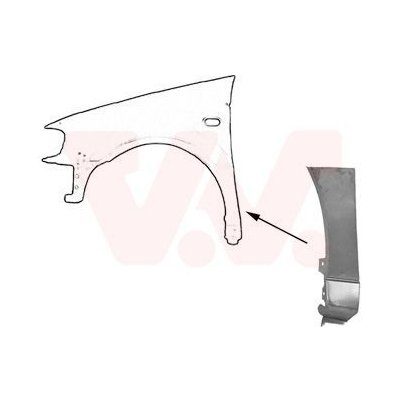 Blatník VAN WEZEL 5824155 – Zbozi.Blesk.cz