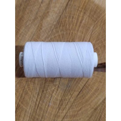 Bavlněné nitě 500 m 10x2x2 barva bílá – Zboží Dáma