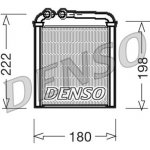 Výměník tepla, vnitřní vytápění DENSO DRR32005 – Hledejceny.cz