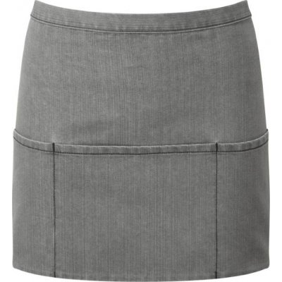 Premier Krátká zástěra do pasu s kapsou Colours PR155 uni šedý denim – Hledejceny.cz