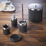 Sapho stone WC štětka na postavení, černá – Hledejceny.cz