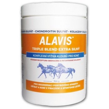 Alavis Triple Blend Extra silný + Cannabis CBD Extrakt 2 x 700 g