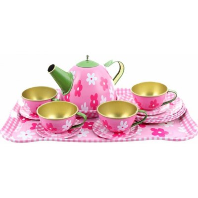 Lamps Plechový čajový set s kytičkami – Hledejceny.cz