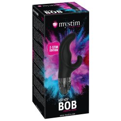 mystim Hop Hop Bop E Stim battery operated clitoral arm electro black