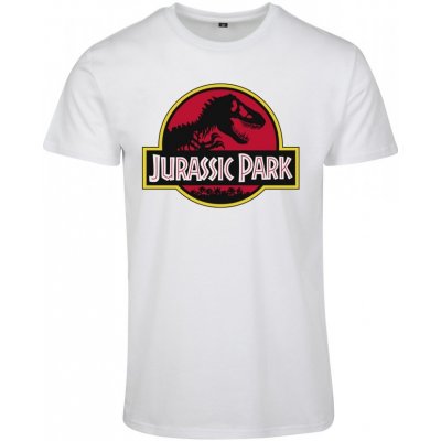 Tričko Universal Jurassic Park Logo Tee white – Zboží Mobilmania