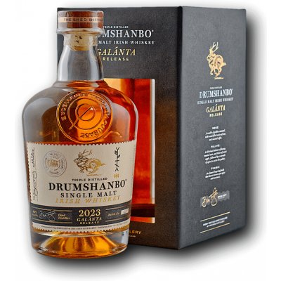Drumshanbo Single Malt Irish Whiskey 2023 Galanta Release 46% 0,7 l (kazeta) – Hledejceny.cz