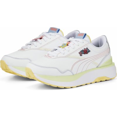 Puma dámské boty Cruise Rider Badge Wns White-pale L 38666101 bílý – Zboží Mobilmania