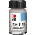Marabu Barva na porcelán a sklo 15 ml stříbrná metalická – Hledejceny.cz