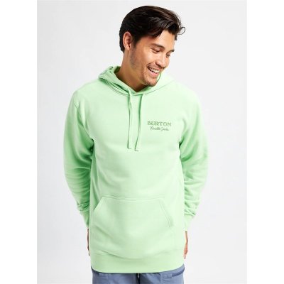 BURTON mikina Durable Goods Pullover Hoodie Paradise Green 302