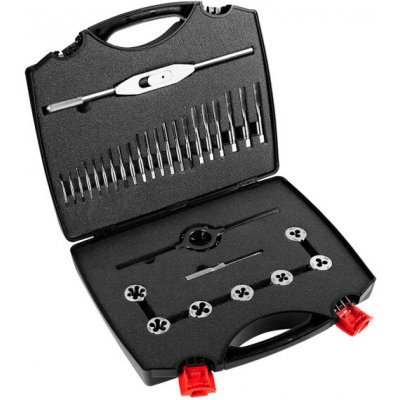 sada závitníků a oček 32ks, M3-M12,HSS v kufříku NEO tools 12-915 IVK12-915 – Hledejceny.cz
