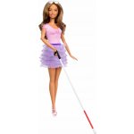 Mattel Barbie Fashionistas 228 Slabozraká s hůlkou HRH17 – Zboží Dáma
