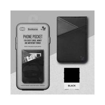 Pouzdro If Bookaroo Phone Pocket kapsička na telefon na doklady černé 195 x 95 x 18 mm