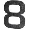 Domovní číslo Kateon Domovní číslo popisné Břidlice - Euromode varianta: číslo 8