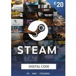 Valve Steam Dárková Karta 20 € – Zboží Mobilmania