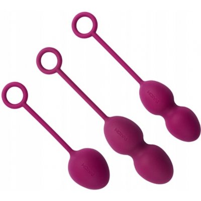 Kegel Balls Set of 3 Nova Violet – Zboží Mobilmania