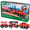 BRIO Hasičský hasící vlak 33844