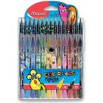 MAPED Fixy Color'Peps Monster 12ks + 15ks pastelek – Zboží Dáma