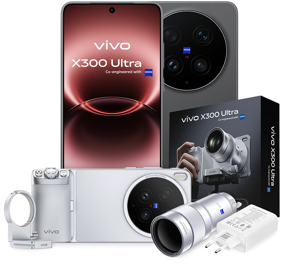 VIVO X300 Ultra 16GB/1TB Photographer Kit Volcano Black na Heureka.cz